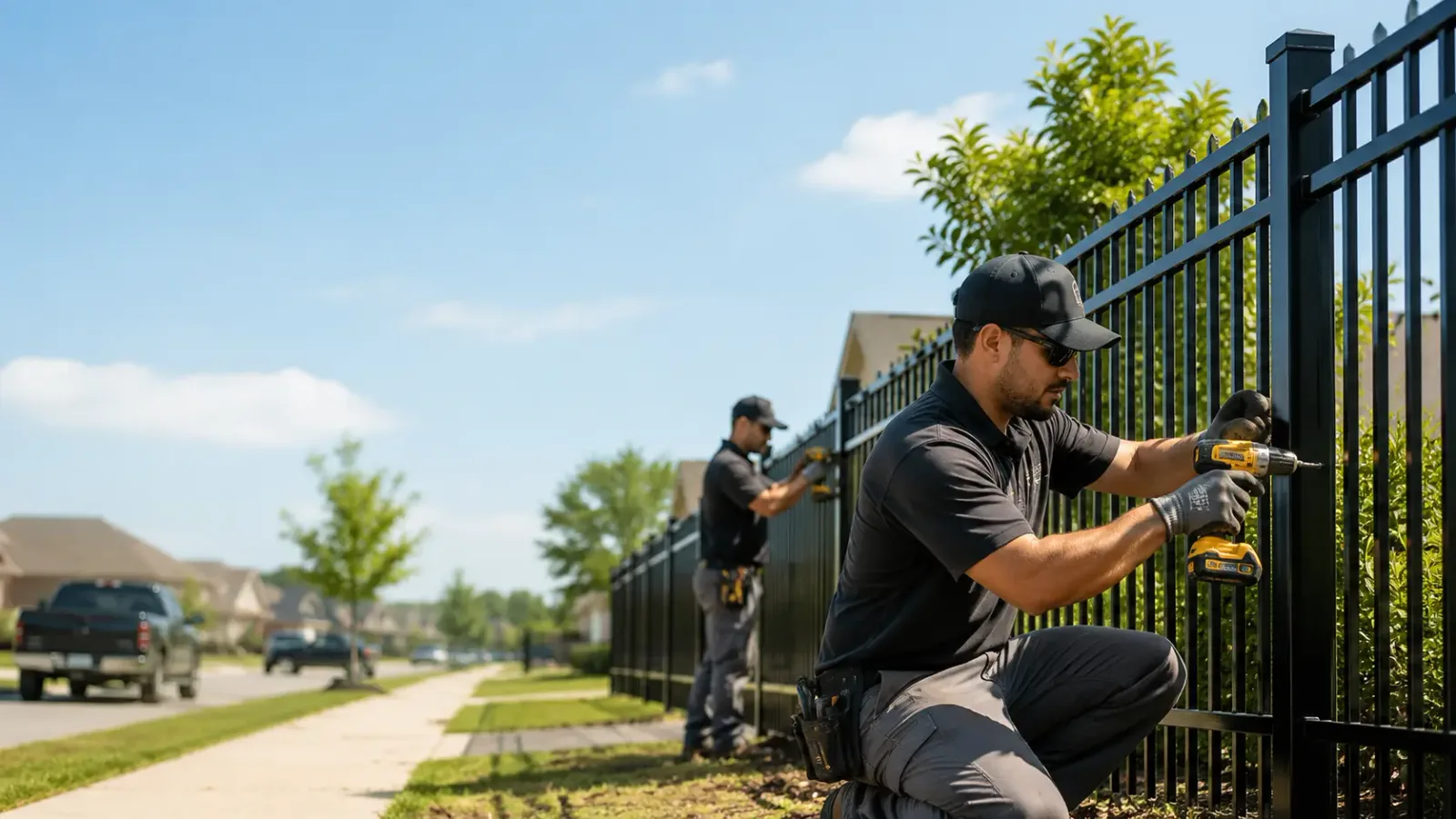 Metal Fence Installation in Lamar, PA